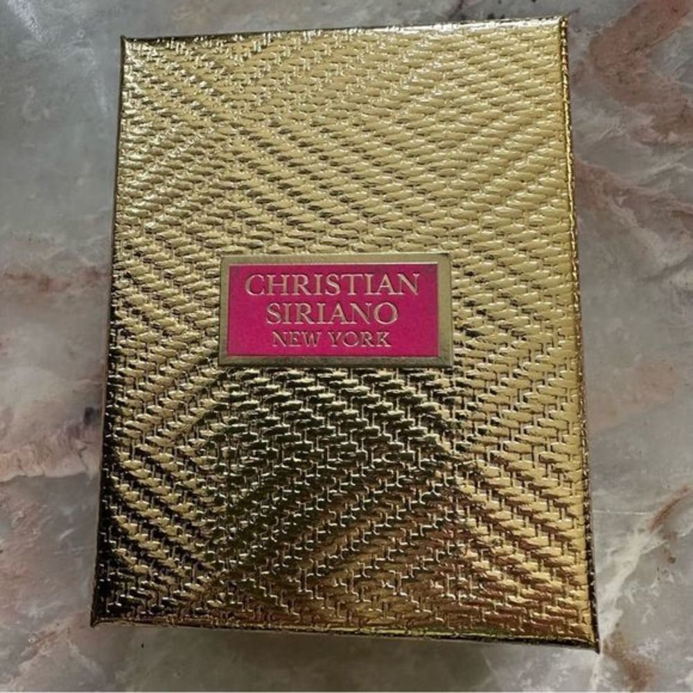 Christian Siriano New York - Crystal‎ Encrusted Rectangle Earrings (NEW) - Picture 3 of 3